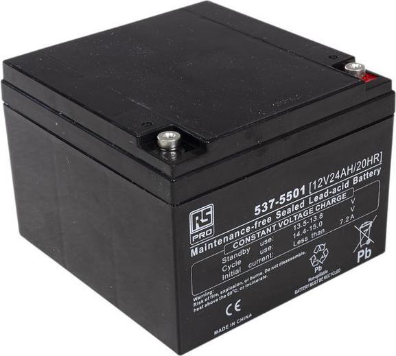 Image du produit Rs Pro RS Batterie plomb-acide scellée, 12V 24Ah (12 V, 24000 mAh)