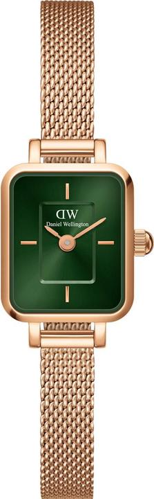 Immagine prodotto Daniel Wellington Quadro Mini Melrose Smeraldo Oro Rosa (Orologio da polso analogico)