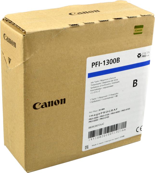 Actual product image Canon Ink cartridge blue (B)
