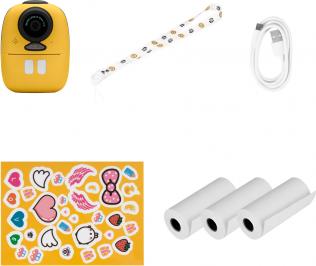 Actual product image Redleaf BOB Kamera mit Drucker für Kinder – Gelb