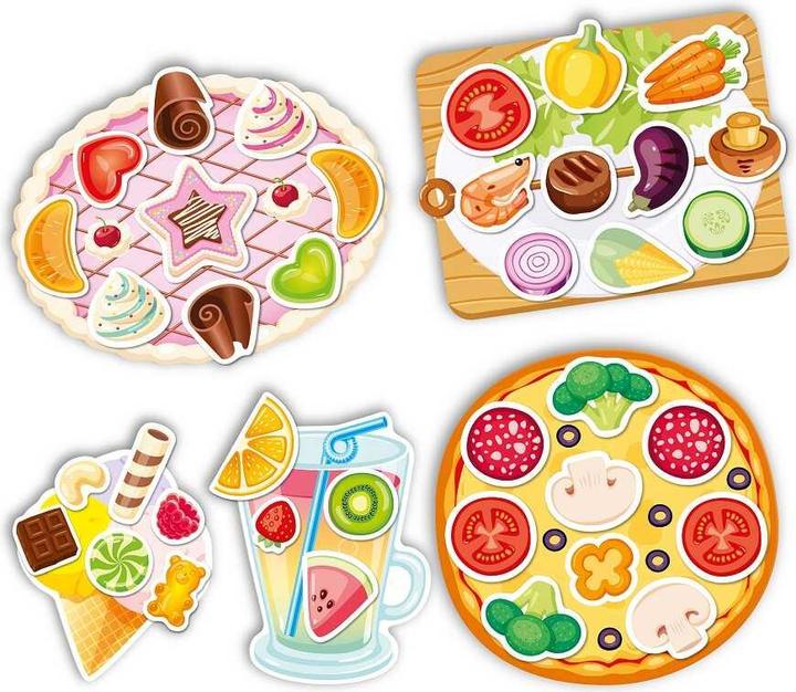 Montessori Jeu éducatif pour enfants, cartes avec velcro - Cuisine - Cooking ® by Far far land