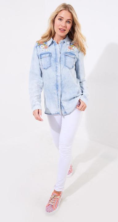 Produktbild Joe Browns Daisy Embroidery Denim Shirt (44)