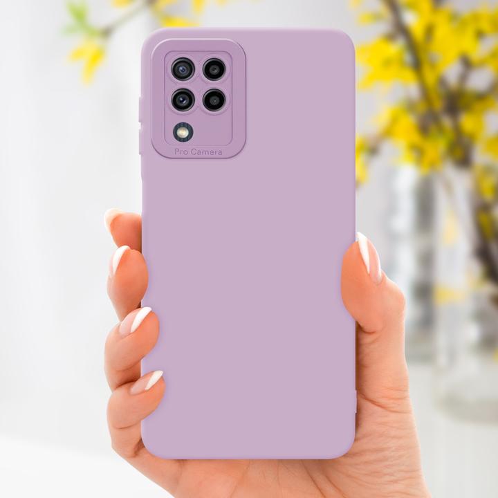 Productafbeelding Cadorabo Hoesje voor Samsung Galaxy M22 / M32 4G in TPU Fluid LM162 Style (Samsung Galaxy M22, Samsung Galaxy A32)