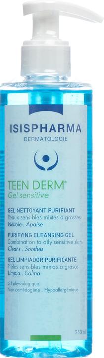 Image du produit Isispharma Teen Derm Gel Sensitive gel (Gel, 250 ml)