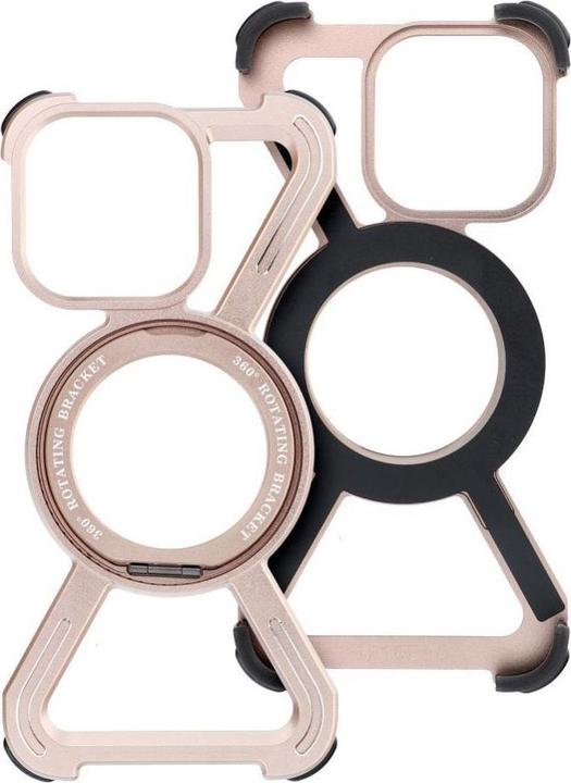 Actual product image Etuui Back panel cover OEM Case TITANIUM Escort for IPHONE 15 desert gold