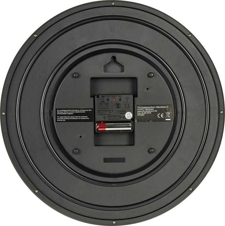 Produktbild TFA Funk-Wanduhr (33 cm)