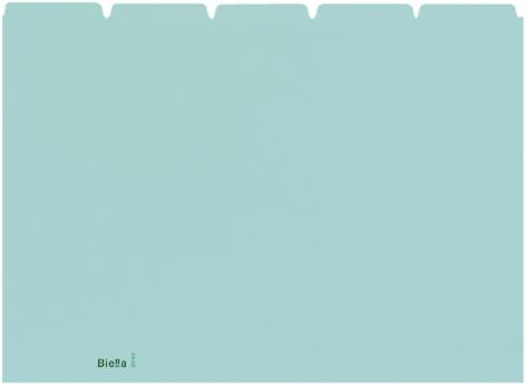 Produktbild Biella Kartei-Leitkarten blanko (A4, 450 g/m², 25 x)