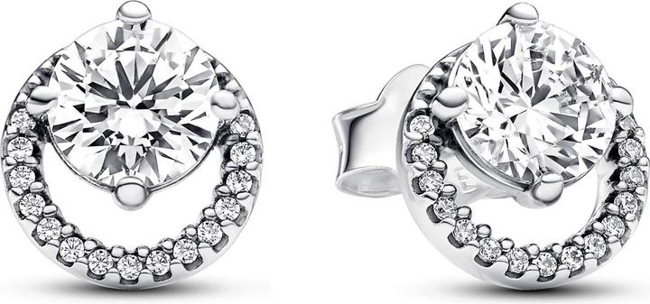 Produktbild Pandora Ohrstecker Sparkling Round Halo (Sterlingsilber)
