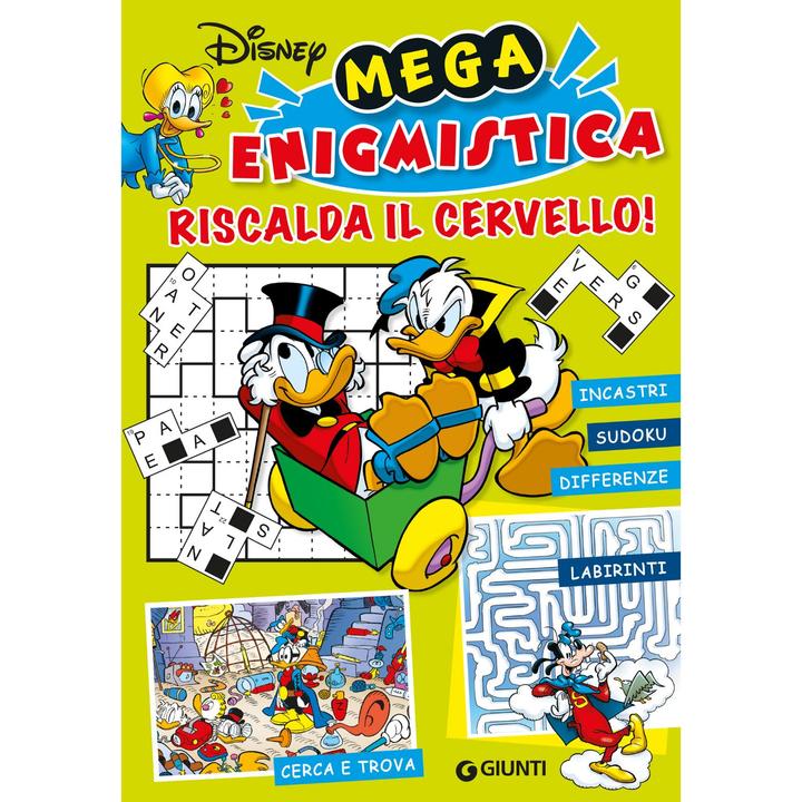 Immagine prodotto Disney Mega enigmistica. riscalda il cervello! ediz. a colori (Italiano)
