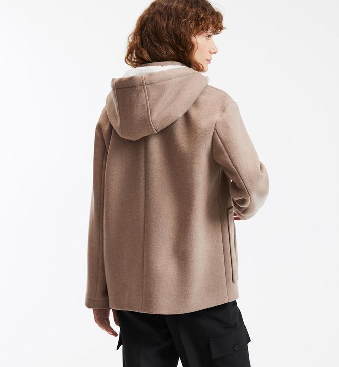 Produktbild La Redoute Collections Halblange Winterjacke im Dufflecoat-Stil (46)