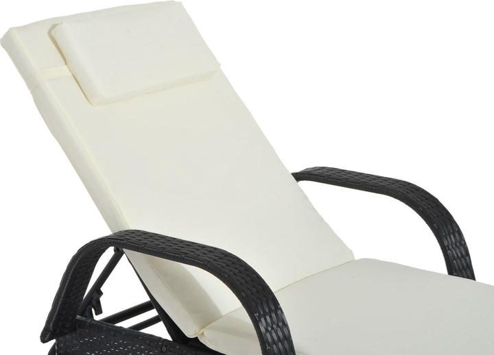 Image du produit Outsunny Chaise longue de jardin (200 cm)