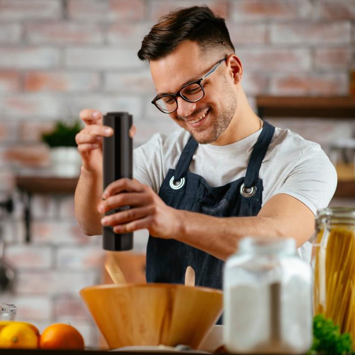 Actual product image Relaxdays 2x spice grinder (Various spices, Herbs, Pepper, Salt)