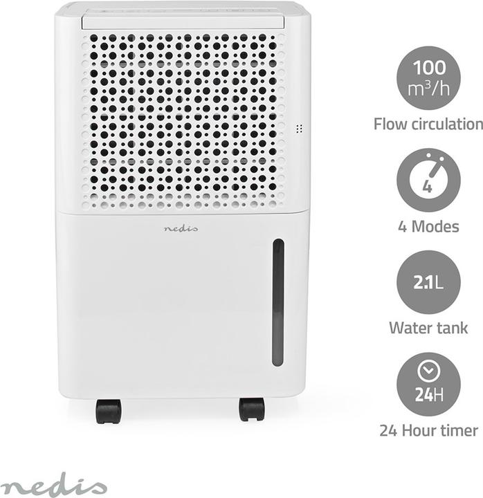 Produktbild Nedis Luftentfeuchter (38 m², 10 l/24h)