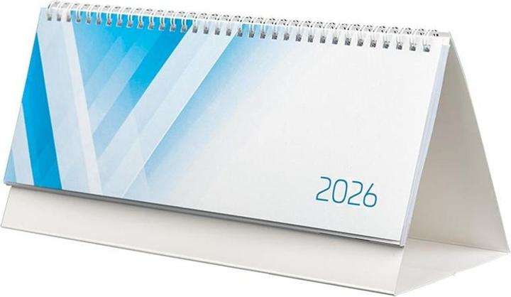 Produktbild Simplex Querkalender Wire-O 29.7 x 10.5 cm, 2026 (29 x 10.5 cm, Harter Einband, Deutsch)