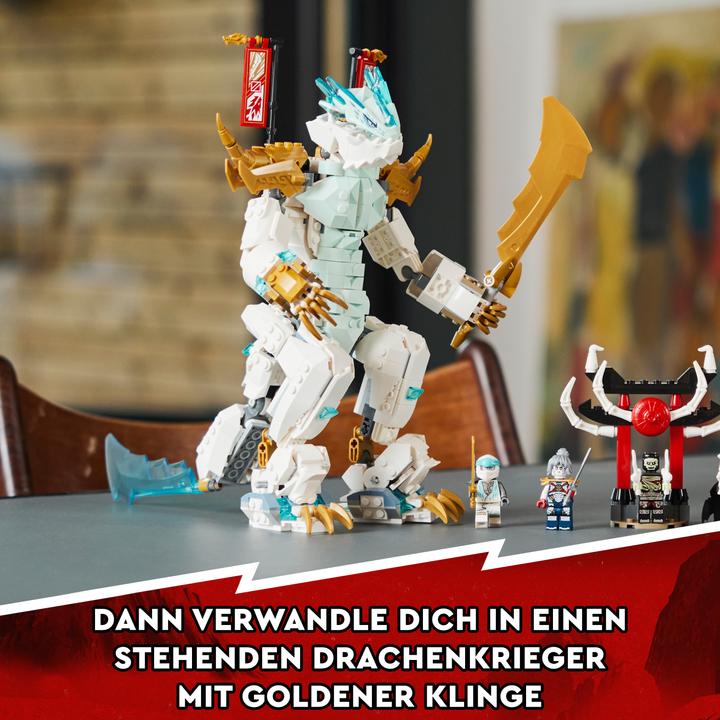 Actual product image LEGO Zane's ice dragon (71786, LEGO Ninjago)