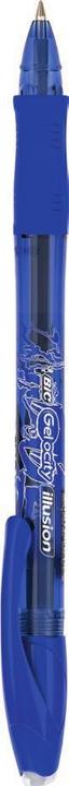 Actual product image Bic Gel-ocity illusion gel roller (Black, Red, Blue)
