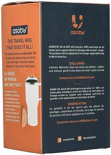 Image du produit Asobu 360 Mug de voyage à la menthe, 0.9 L (0.90 l)