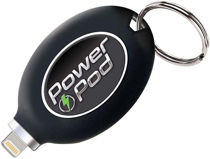 Actual product image PhoneLook Mini Power Bank emergency key fob external battery 800mAh (iPhone Lightning) (800 mAh)