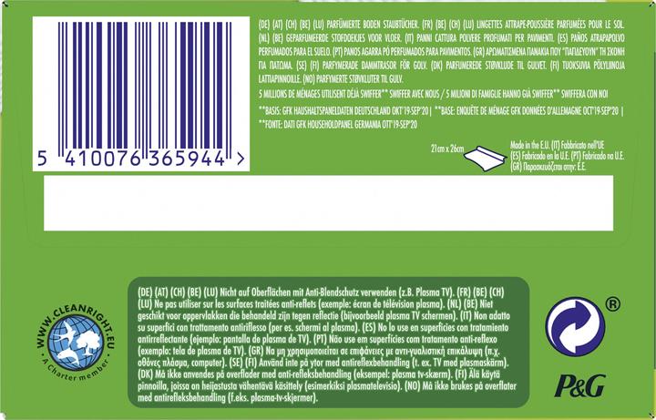 Produktbild Swiffer Nachfüllpackung Mit Duft (18 Stk.)