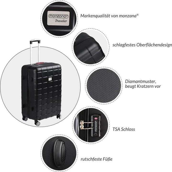 Actual product image Monzana Exopack (80 l, M (50 - 90l))