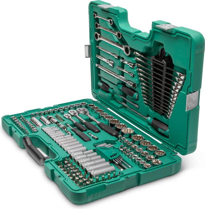 Produktbild SATA Steckschlüssel Garnitur 1/4,3/8,1/2" 150-tlg. metrisch u. zöllig