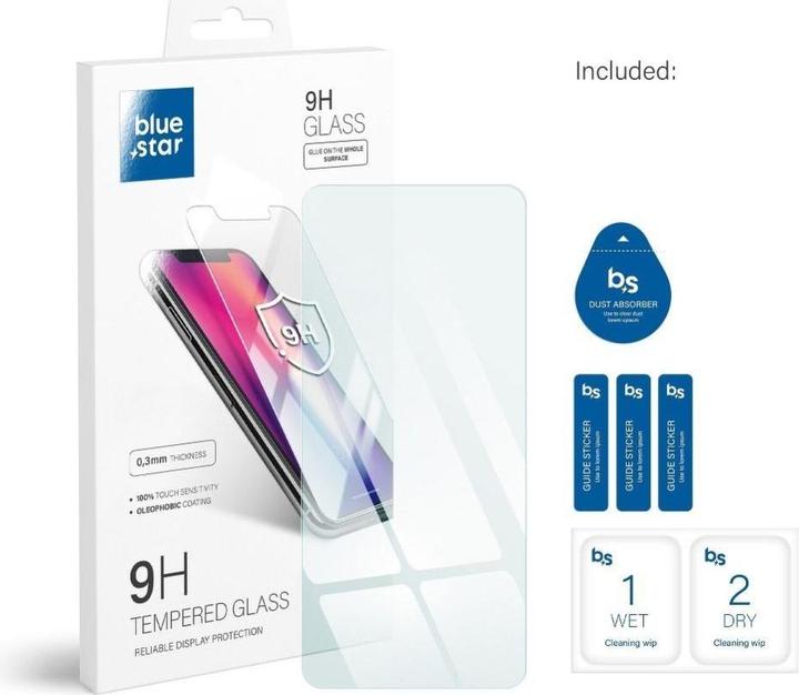 Immagine prodotto Partner Telecom Protective glass Blue Star Tempered Glass Blue Star - Oppo A72 (1 Pezzo/i, Oppo A72)