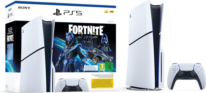 Image du produit Sony PlayStation 5 Slim Disk Edition - Bundle Cobalt Star de Fortnite
