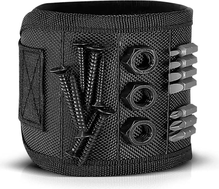 Produktbild Stahlwerk Magnet-Armband für Heim-Handwerker mit Klettverschluss zur Befestigung
