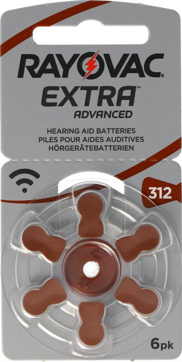 Actual product image Rayovac acoustic special (6 pcs., A312, 180 mAh)