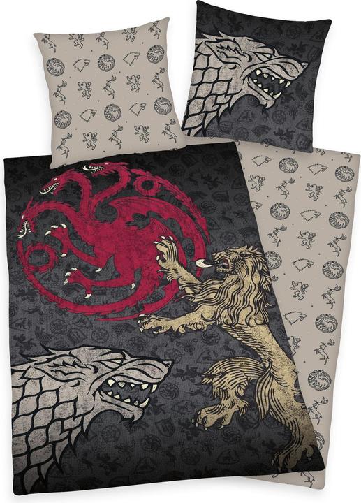 Actual product image Herding Game of Thrones bed linen set (Duvet cover, 160 x 210 cm)