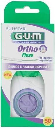 GUM SUNSTAR Ortho Zahnseide 3 in 1