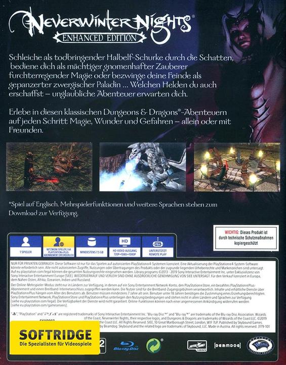 Image du produit Skybound Neverwinter Nights Édition enrichie (PS4, DE)