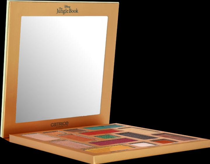 Actual product image Catrice Disney The Jungle Book Eyeshadow Palette 15 Colors Natural Intense Vegan (#020 Stay In The Jungle)
