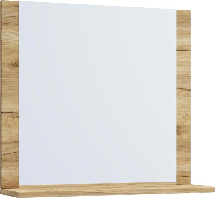 Actual product image VCM Bathroom mirror wall mirror with lendas shelf (60 x 17 cm)