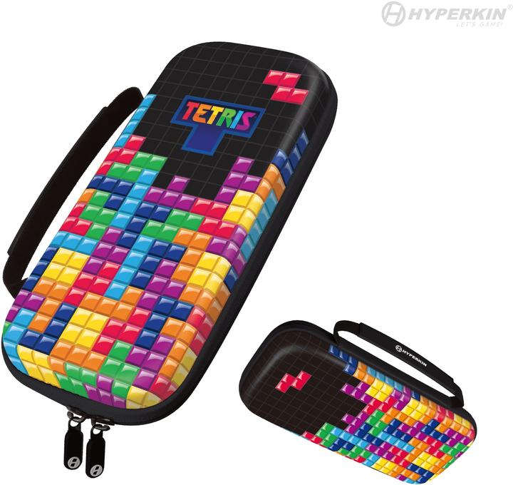 Actual product image Hyperkin Tetris Eva Hard Shell Carrying Case - Tetrimino Stack (Switch, Switch Lite, Switch OLED)