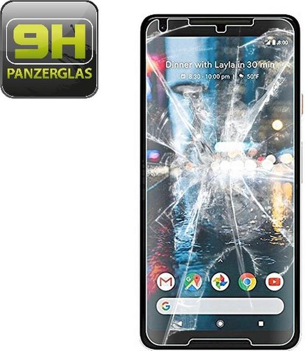 Actual product image Protectorking 3x real tempered 9H armoured glass 3D CLEAR (3 Piece, Google Pixel 2)