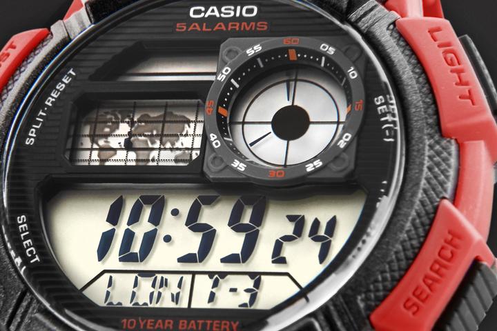 Actual product image Casio AE-1000W-4A (Digital watch, 44 mm)