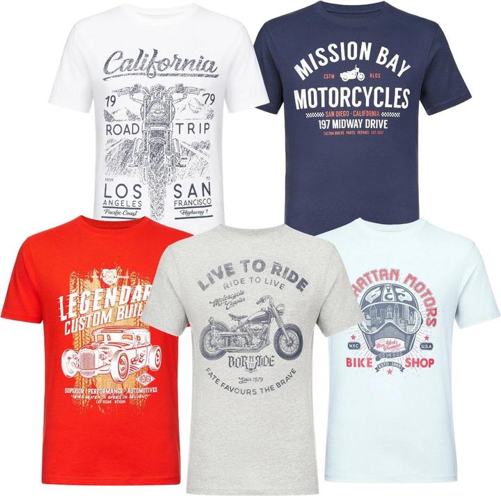 Universal Textiles Nikodem TShirt (5erPack)