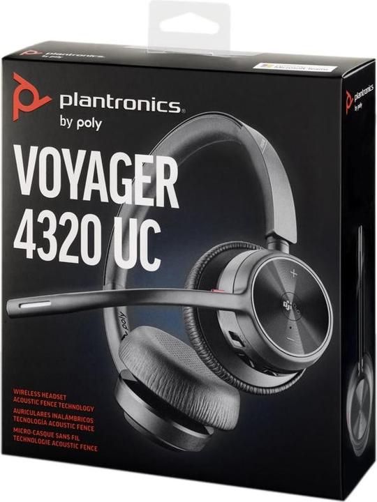Immagine prodotto Poly Voyager 4320 UC + Ladestation (Senza fili, USB-A)
