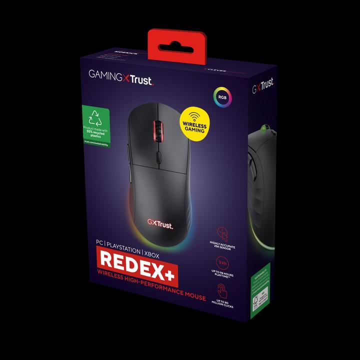 Produktbild Trust GXT927 REDEX+ HIGH PERF (Kabellos)