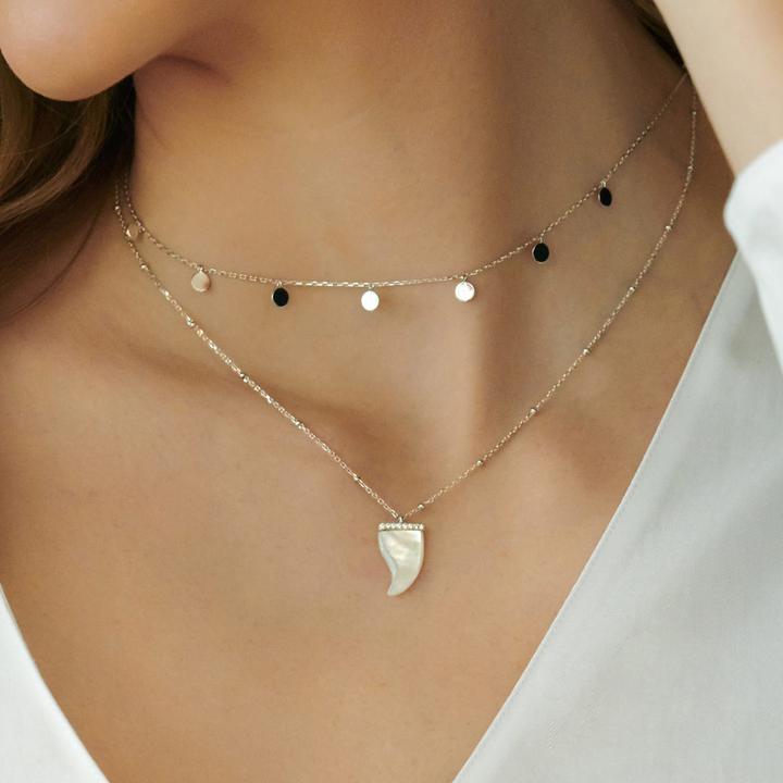 Image du produit Xenox Collier Poppy Poems (Argent 925, 40 - 45 cm)