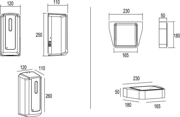 Produktbild Multibrackets Hygienebox