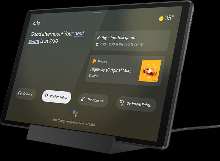 Image du produit Lenovo Onglet M10 Plus (2e génération) avec Smart Dock (WLAN uniquement, 10.30", 64 Go, Iron Grey)