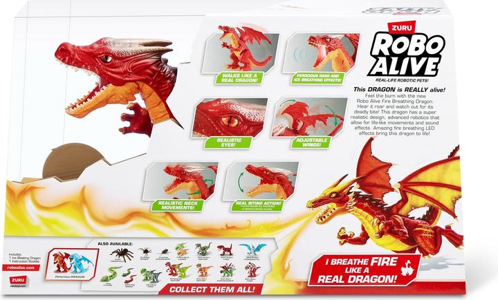 Produktbild Zuru Feuerspeiender brüllender Drache