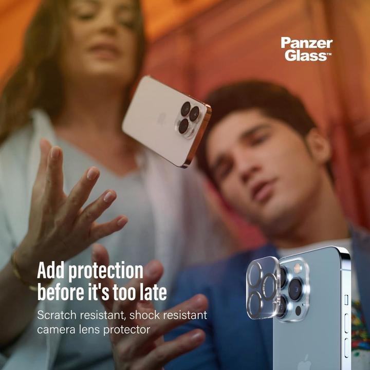Actual product image PanzerGlass Camera Protector (1 Piece, Apple iPhone 13 mini, Apple iPhone 13)