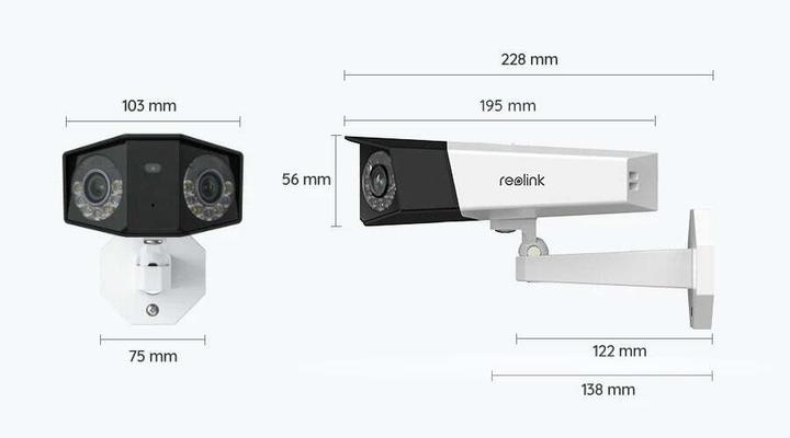 Actual product image Reolink DUO 3 PoE 16MP UHD dual lens surveillance camera
