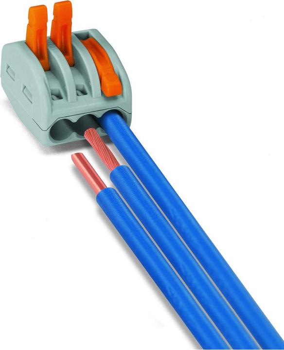 Image du produit Wago 3 bornier de connexion avec leviers