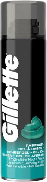 Image du produit Gillette Gel de rasage Sensitive (200 ml, Gel de rasage)