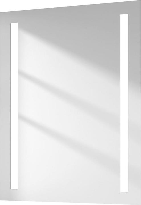 Emke Bathroom Mirror With Lighting 80*60cm,Fog-Free, 3000K/6500K,Bouton Switch
