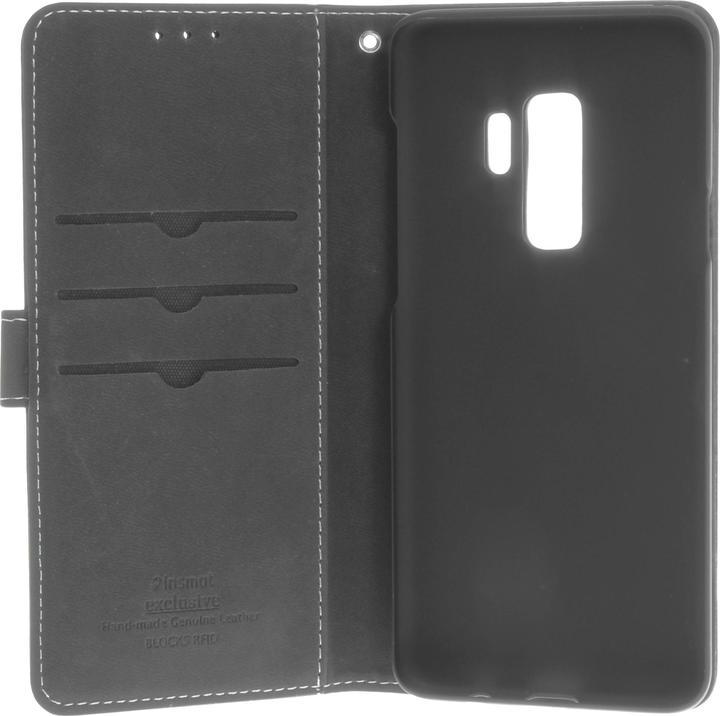 Produktbild Insmat 650-2648 mobile phone case (6.2") Flip case Black (Samsung Galaxy S9+)